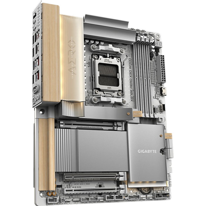 Gigabyte X870E AERO X3D WOOD Gigabyte X870E AERO X3D WOOD
